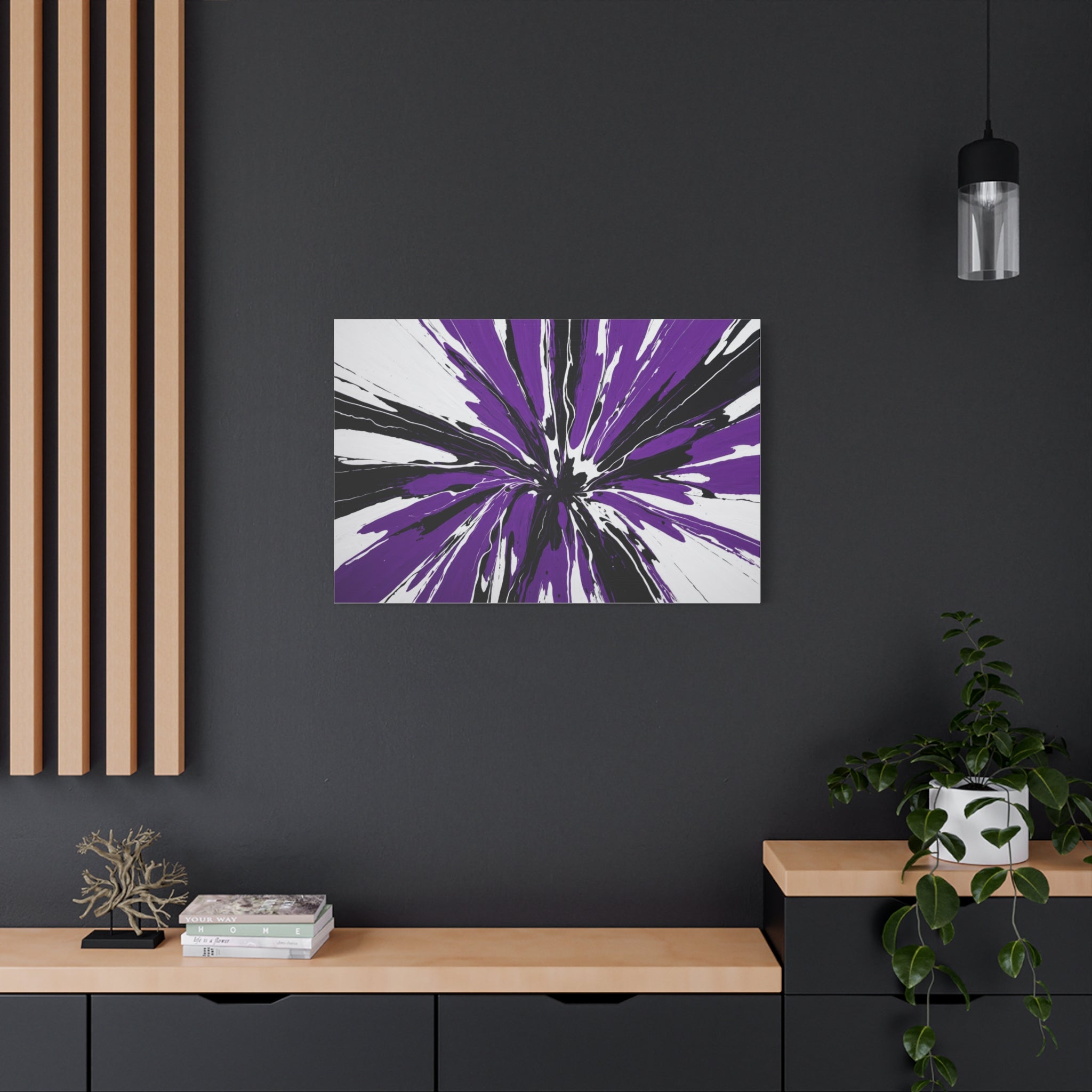 Abstract Energy Burst – Modern Art Poster, Bold Contemporary Wall Decor