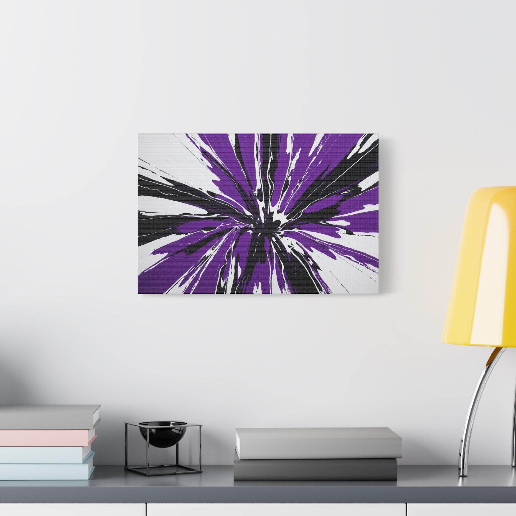 Abstract Energy Burst – Modern Art Poster, Bold Contemporary Wall Decor