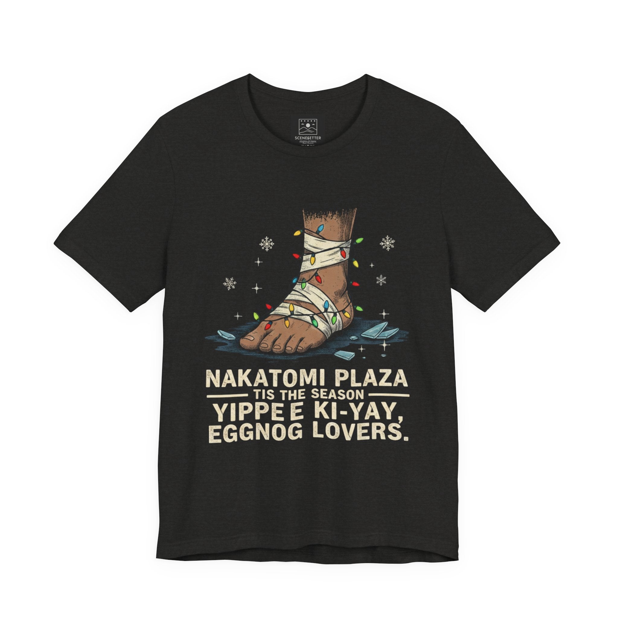 Holiday Action Hero Barefoot Christmas Battle Tee