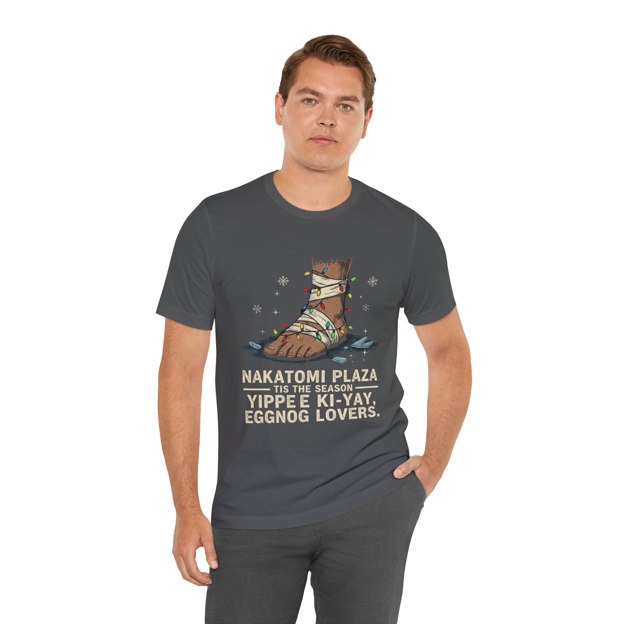 Holiday Action Hero Barefoot Christmas Battle Tee