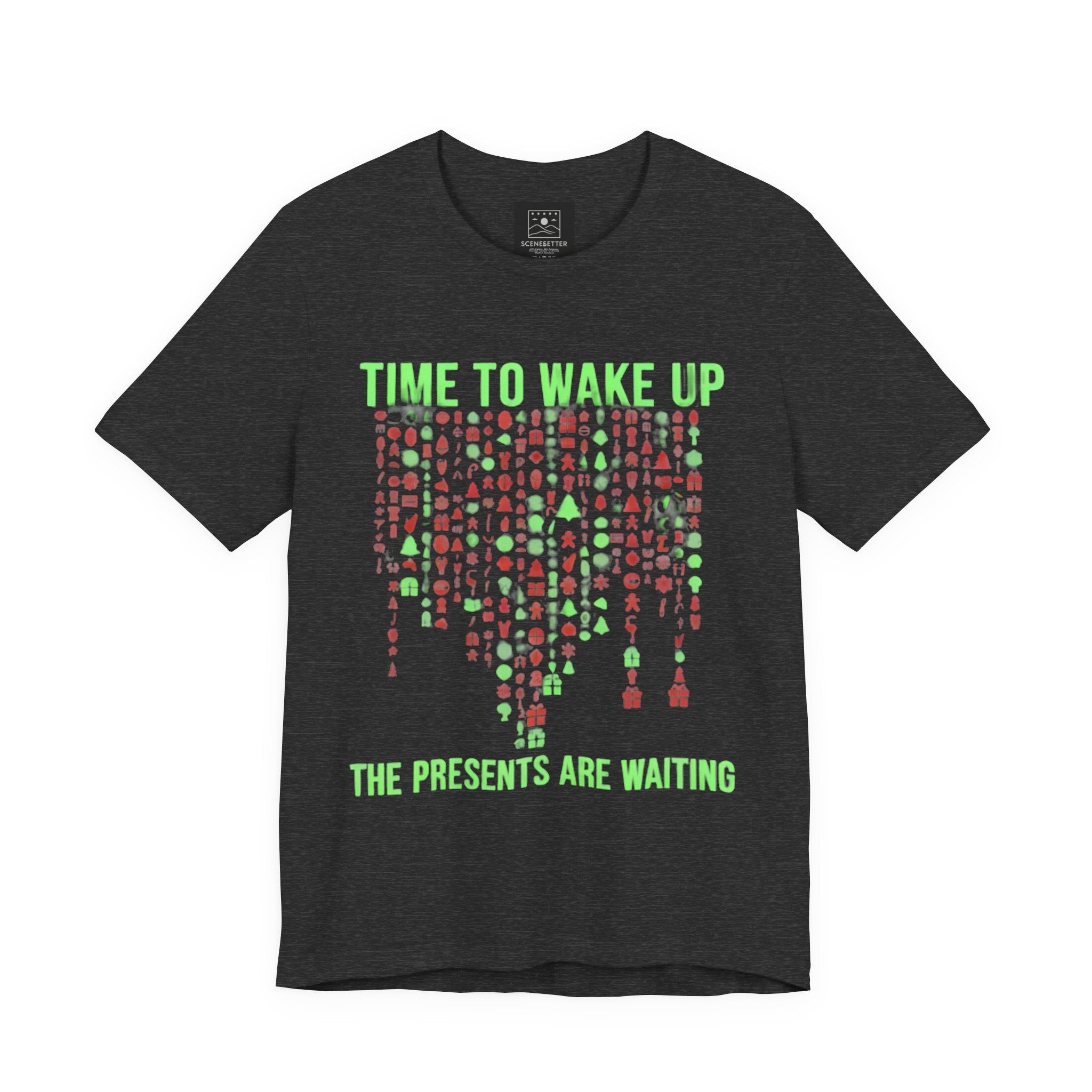 Christmas Tee — "Time to Wake Up, The Presents Are Waiting" Holiday Shirt