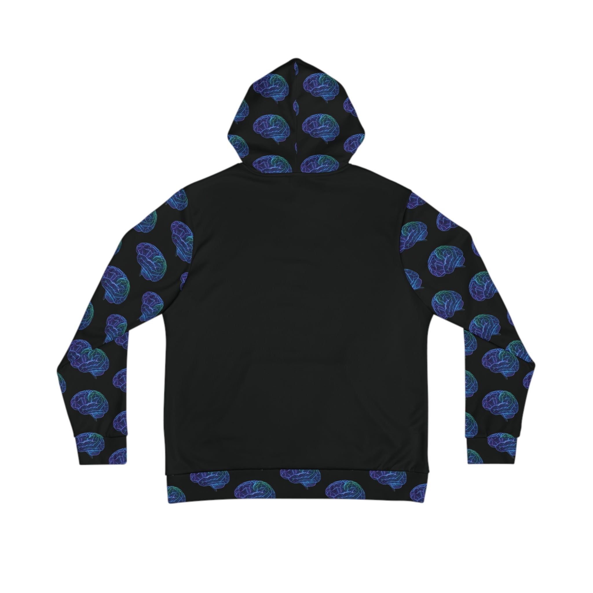 Limitless Mind Hoodie — Brain Pattern All-Over Print Hoodie