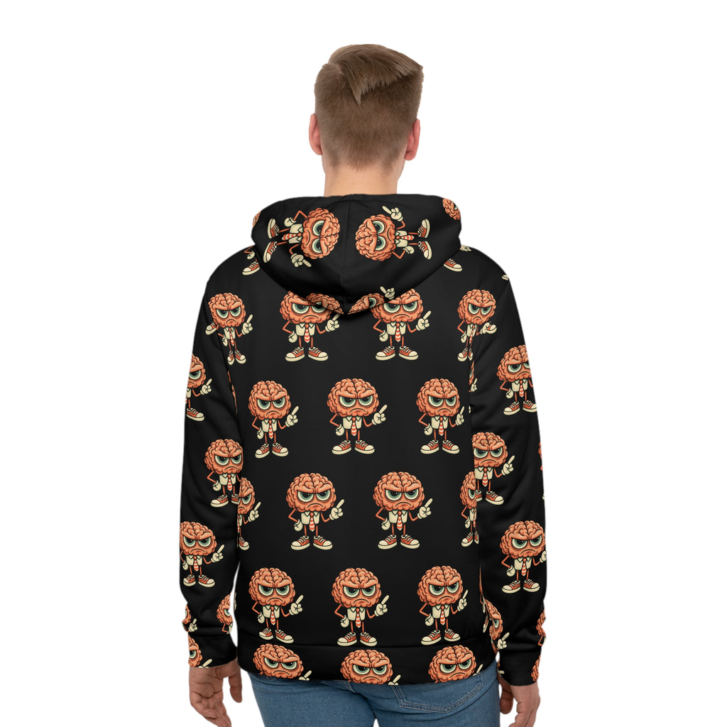 Retro 'My Last Nerve' Brain Cartoon All-Over Print