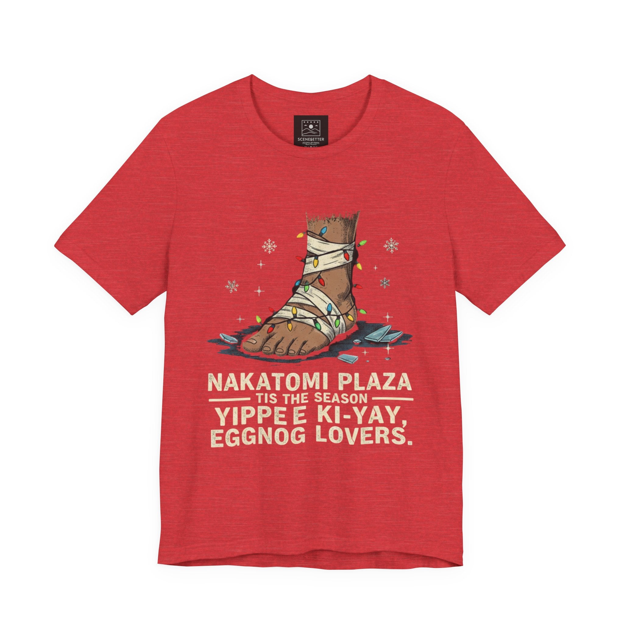 Holiday Action Hero Barefoot Christmas Battle Tee