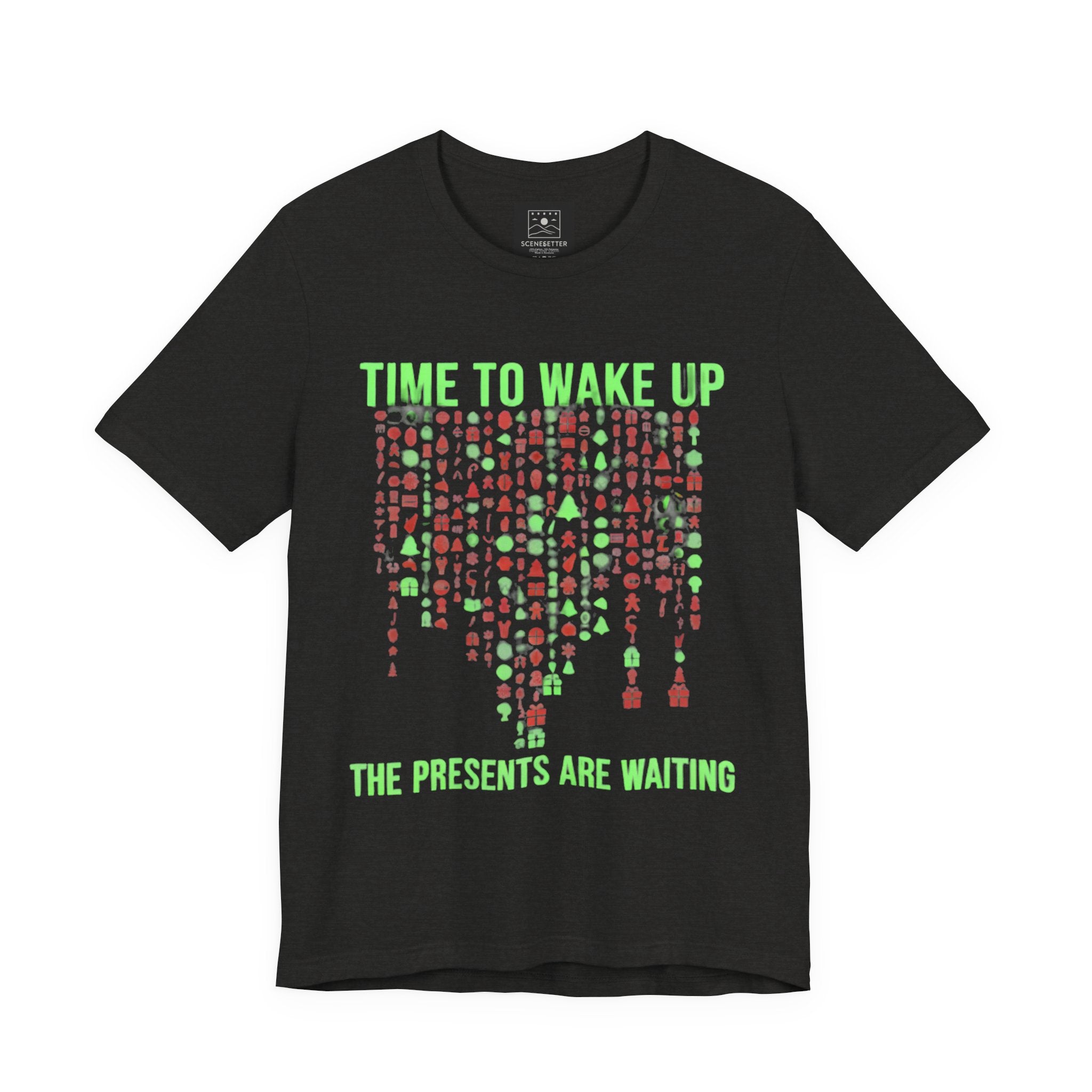 Christmas Tee — "Time to Wake Up, The Presents Are Waiting" Holiday Shirt