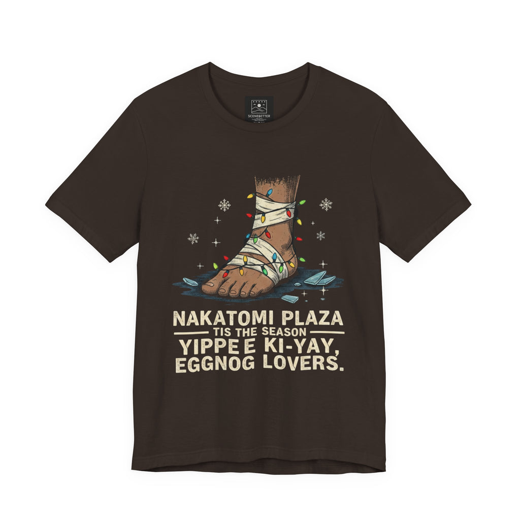 Holiday Action Hero Barefoot Christmas Battle Tee