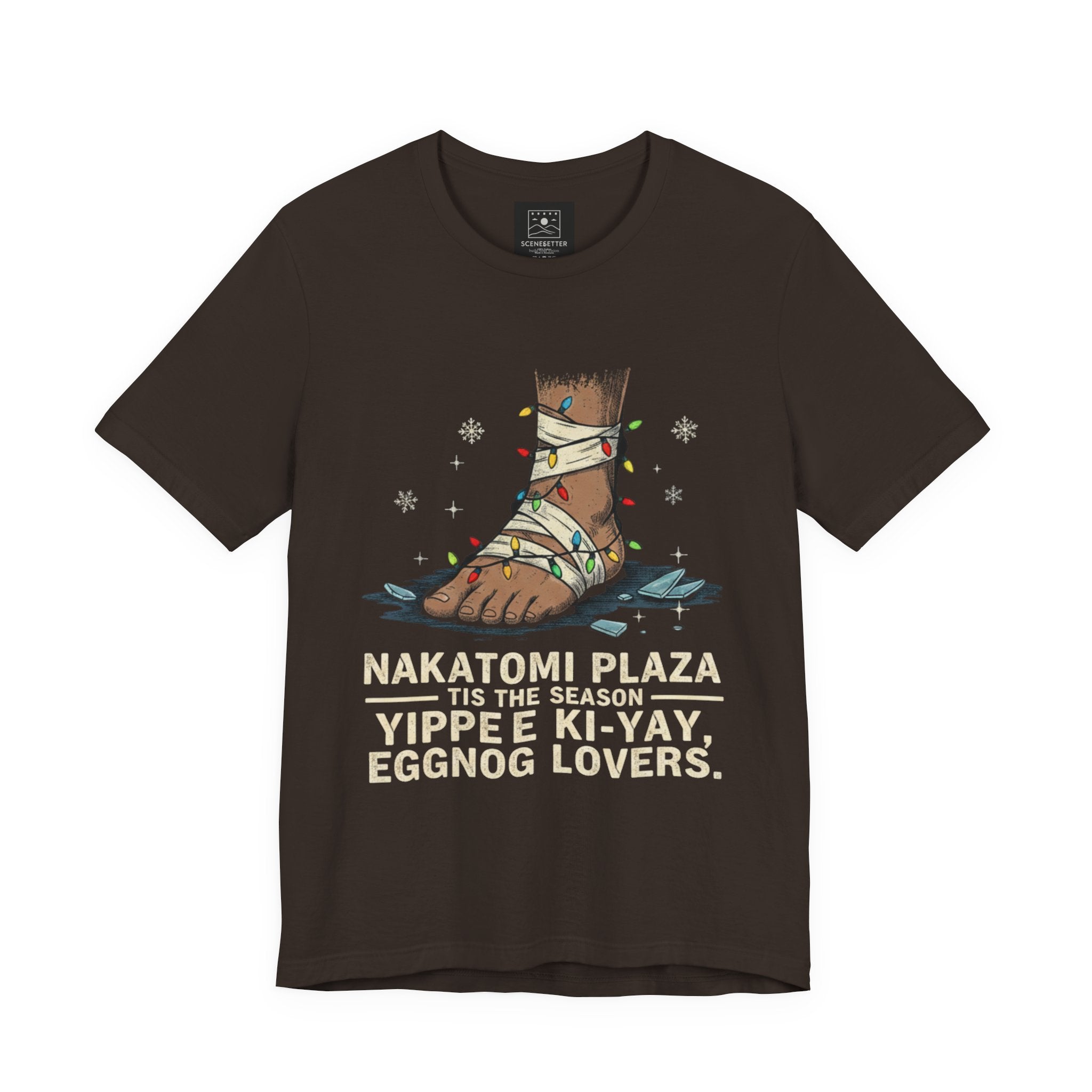 Holiday Action Hero Barefoot Christmas Battle Tee