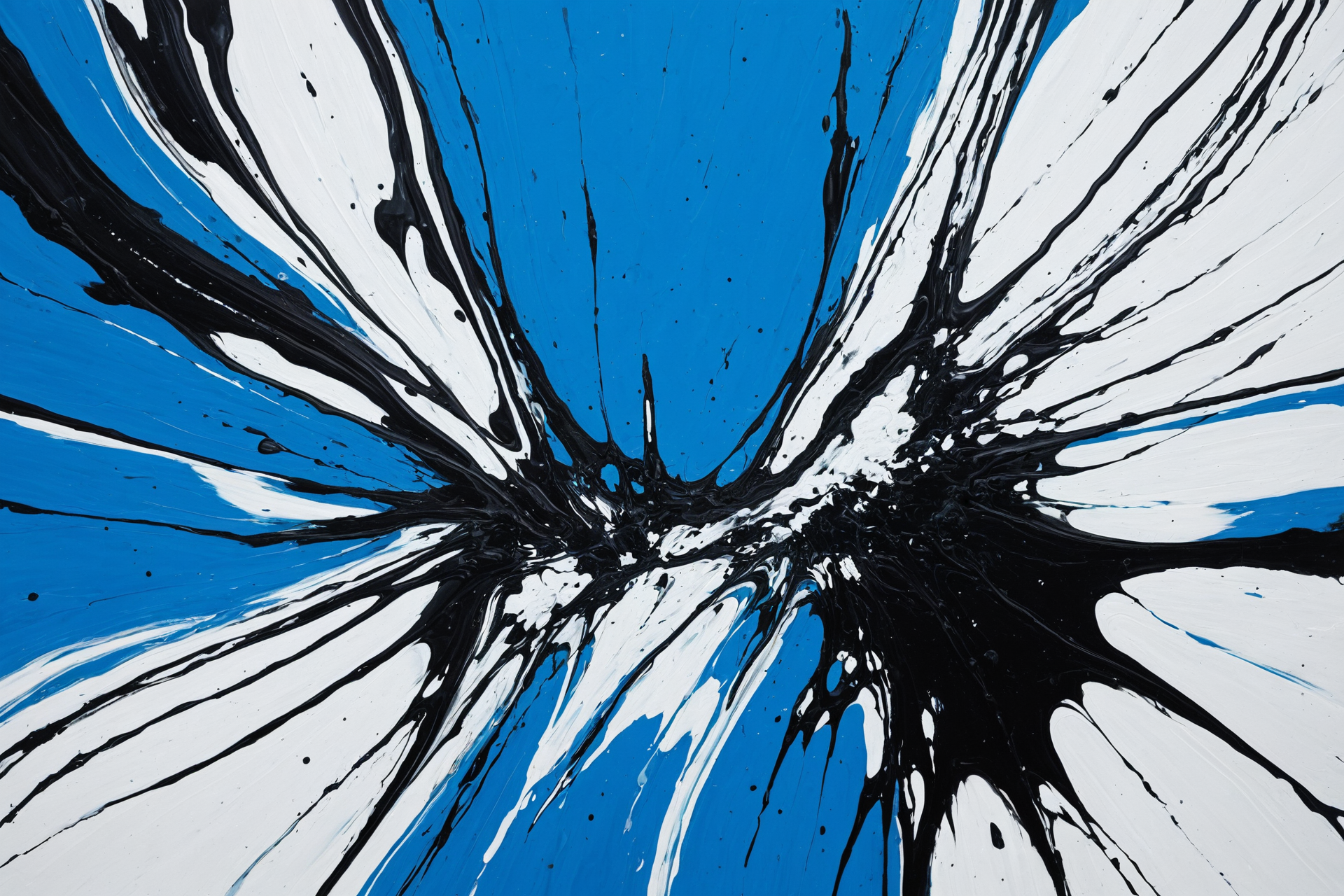 Abstract Energy Burst – Modern Art Poster, Bold Contemporary Wall Decor