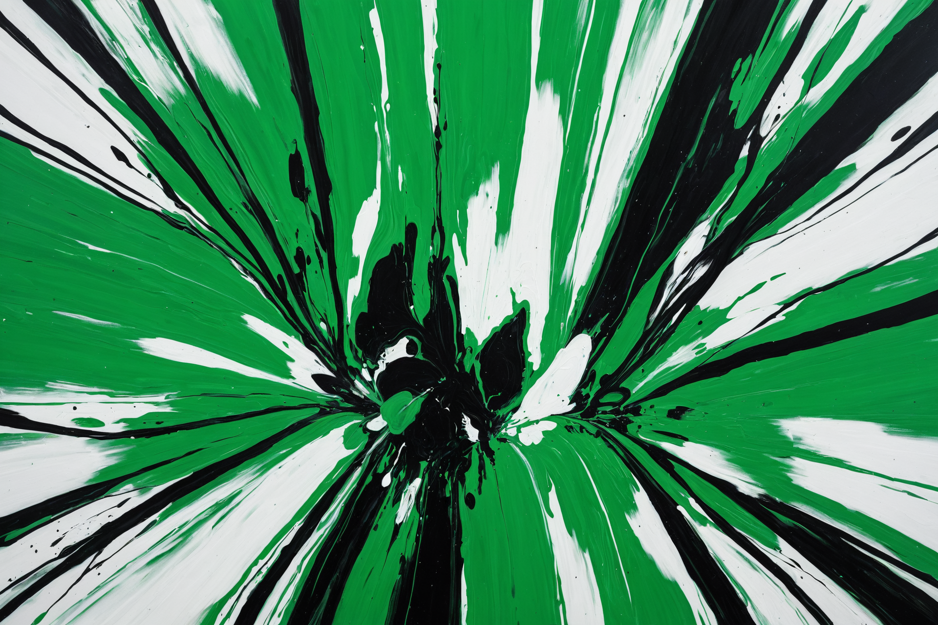 Abstract Energy Burst – Modern Art Poster, Bold Contemporary Wall Decor